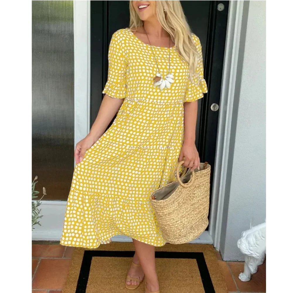 VINCENTIA | SPOTTED RELAXED MIDI