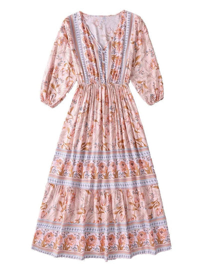 ANGLESEA | VINTAGE BLOSSOM BOHO DRESS - Isla Rose Sydney