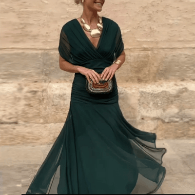 AVOCA | OFF - SHOULDER DRAPE FLORAL MAXI - Isla Rose Sydney