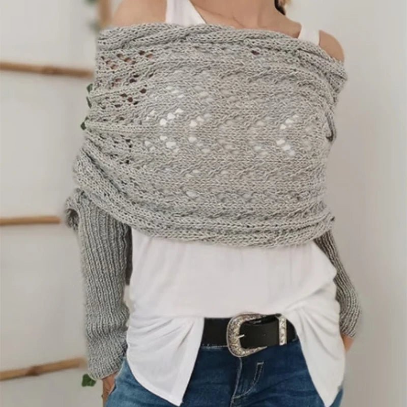 KARRI | MULTI - WAY KNIT WRAP - Isla Rose Sydney