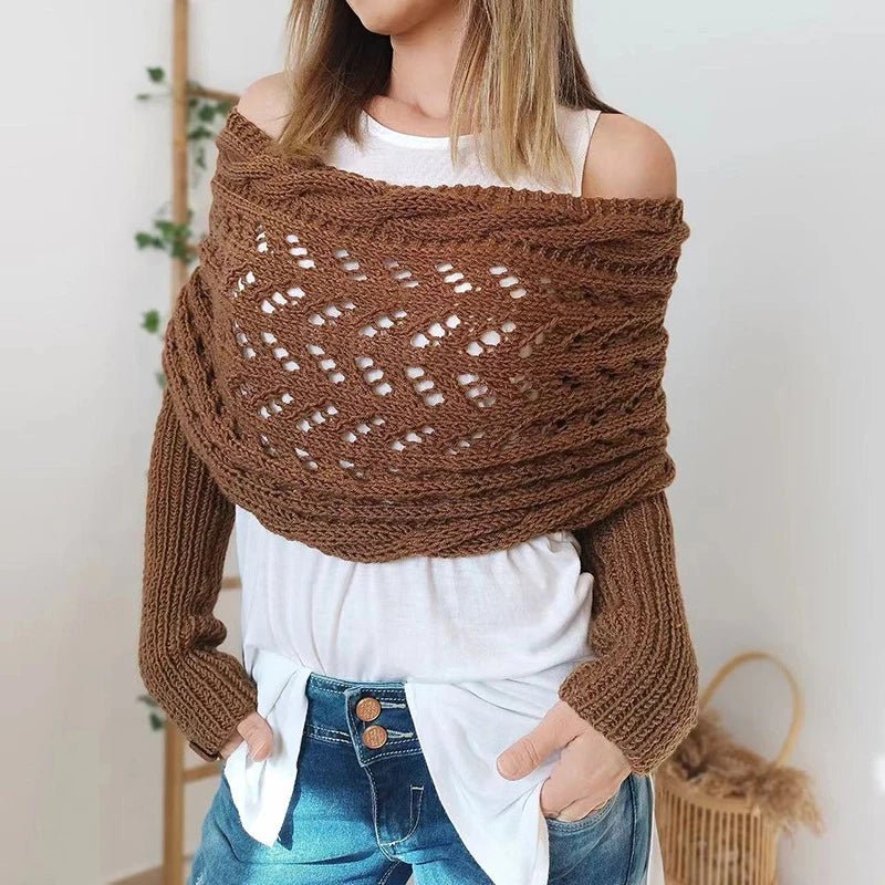 KARRI | MULTI - WAY KNIT WRAP - Isla Rose Sydney