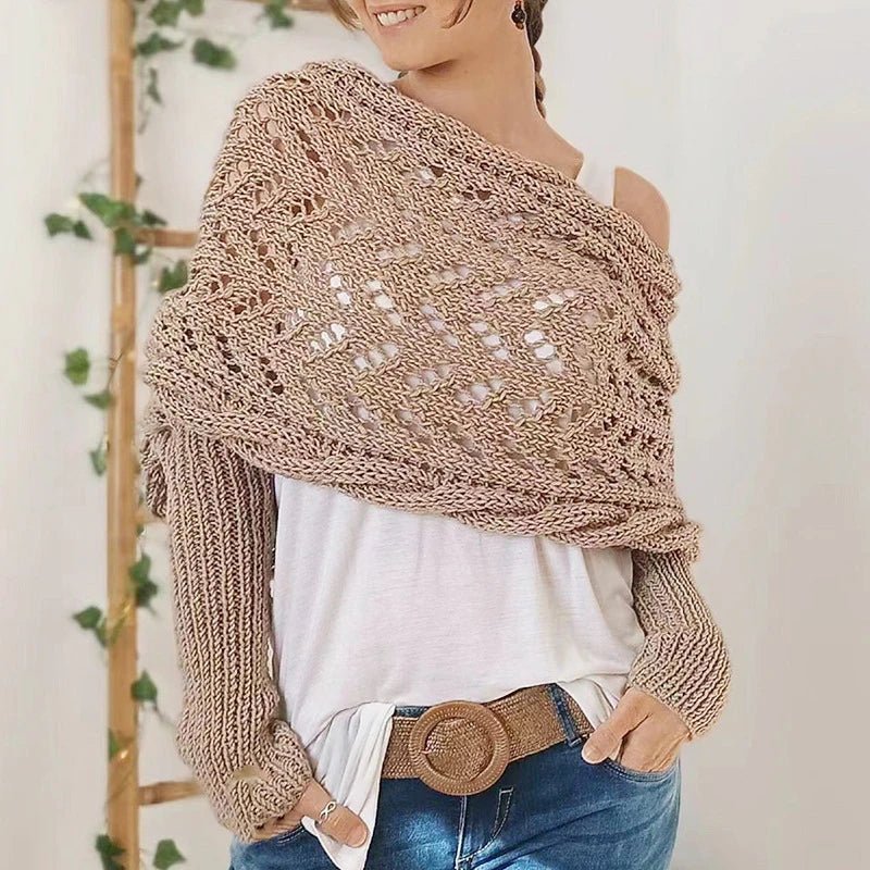 KARRI | MULTI - WAY KNIT WRAP - Isla Rose Sydney