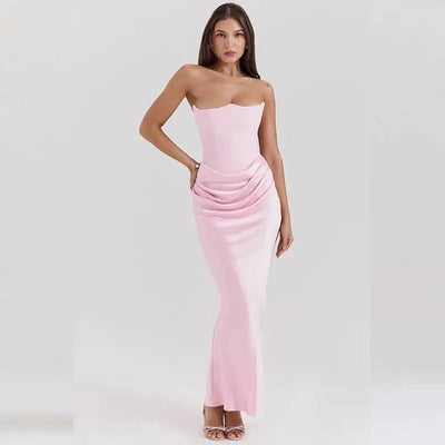 KIAMA | BIAS - CUT SATIN EVENING DRESS - Isla Rose Sydney