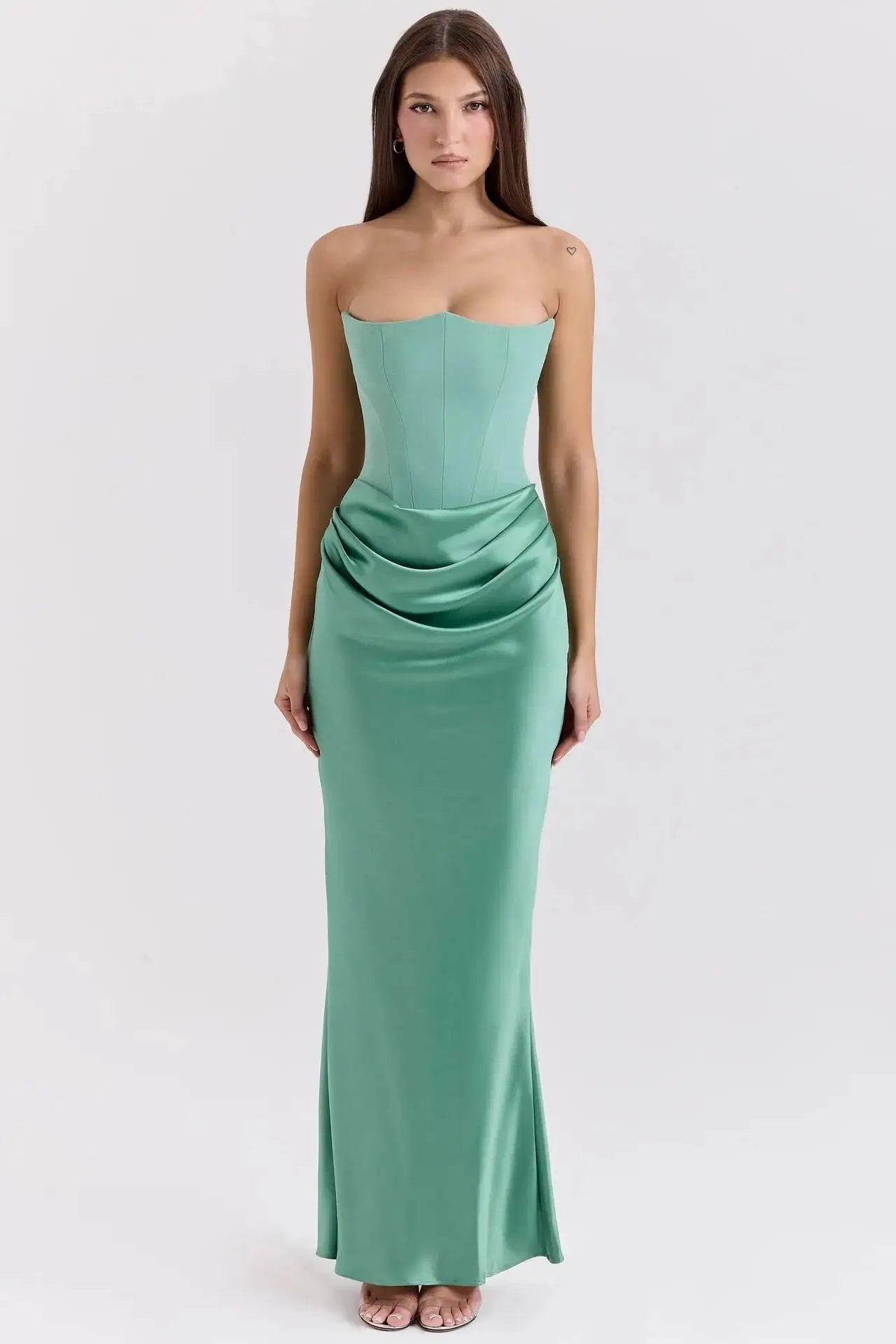 KIAMA | BIAS - CUT SATIN EVENING DRESS - Isla Rose Sydney