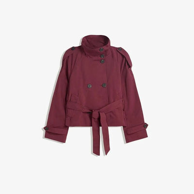 MAROUBRA | BELTED SHORT TRENCH - Isla Rose Sydney