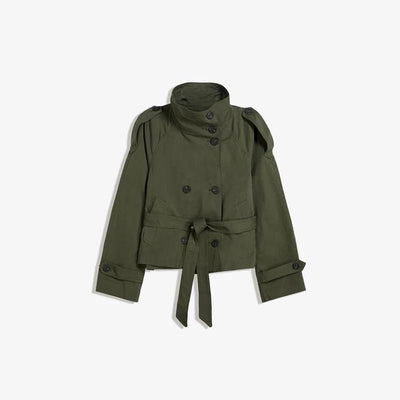 MAROUBRA | BELTED SHORT TRENCH - Isla Rose Sydney