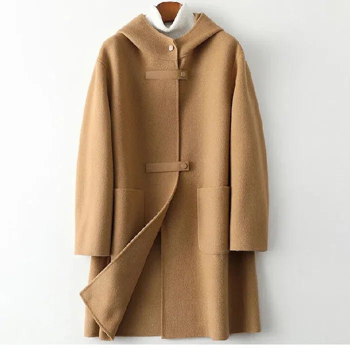 MORNINGTON | HOODED WOOL - BLEND COAT - Isla Rose Sydney