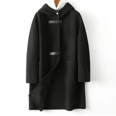 MORNINGTON | HOODED WOOL - BLEND COAT - Isla Rose Sydney