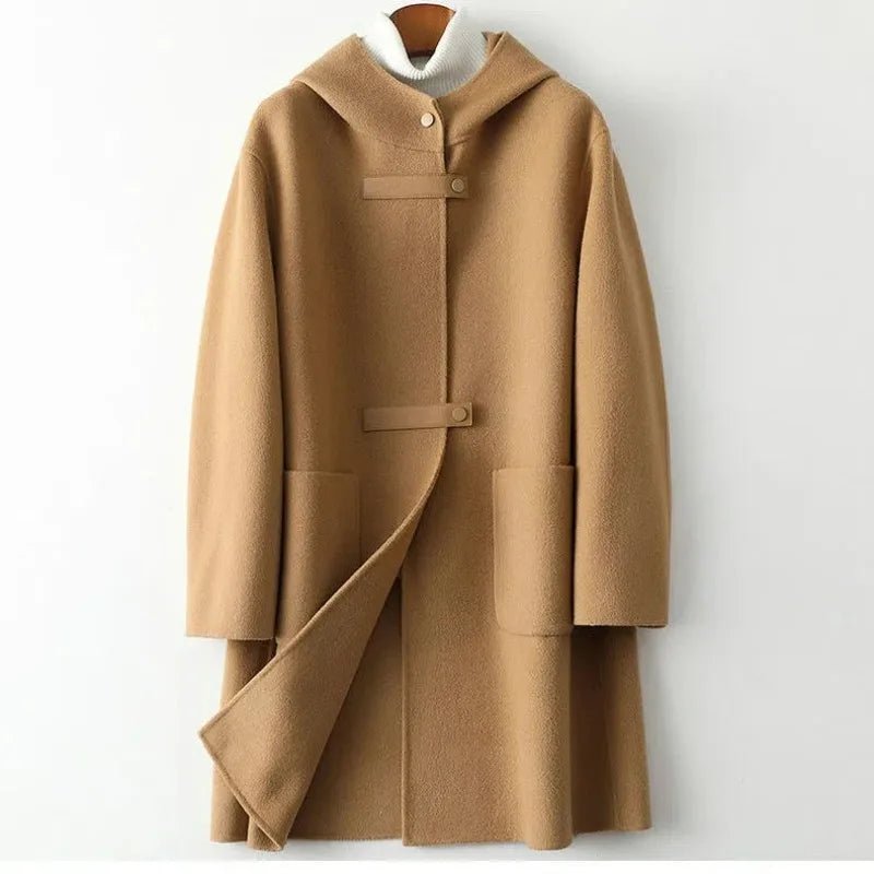 MORNINGTON | HOODED WOOL - BLEND COAT - Isla Rose Sydney