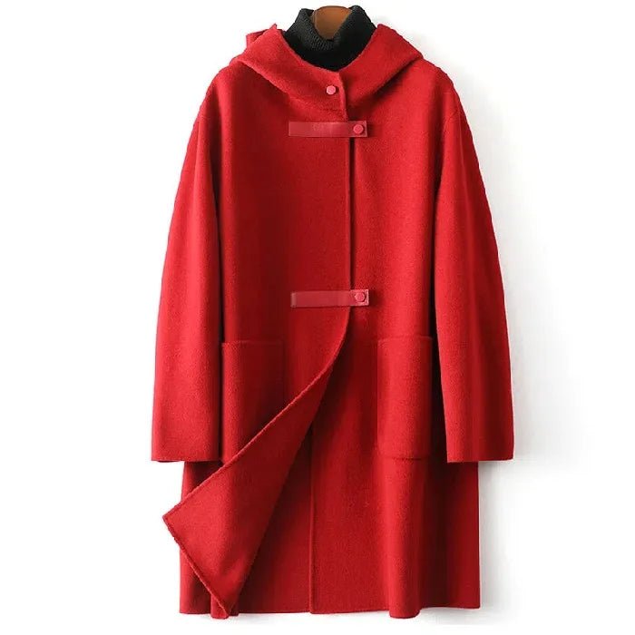 MORNINGTON | HOODED WOOL - BLEND COAT - Isla Rose Sydney