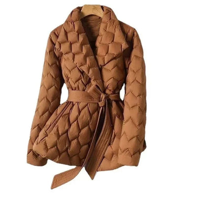 PADDINGTON | BELTED QUILTED JACKET - Isla Rose Sydney