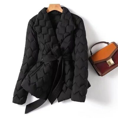 PADDINGTON | BELTED QUILTED JACKET - Isla Rose Sydney