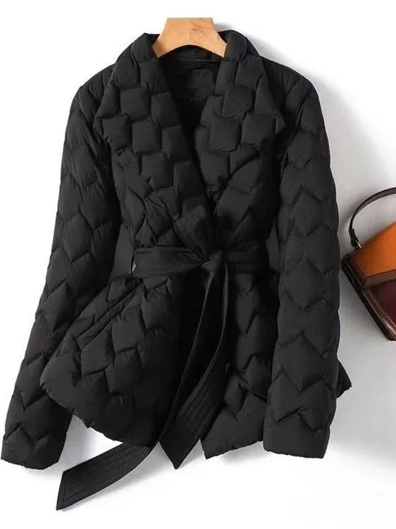 PADDINGTON | BELTED QUILTED JACKET - Isla Rose Sydney