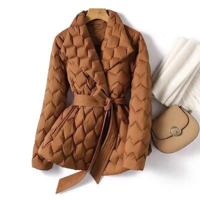 PADDINGTON | BELTED QUILTED JACKET - Isla Rose Sydney