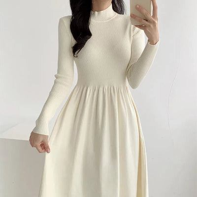 SCARBOROUGH | RIBBED KNIT MIDI DRESS - Isla Rose Sydney