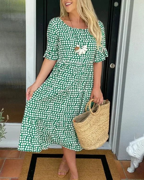 VINCENTIA | SPOTTED RELAXED MIDI - Isla Rose Sydney