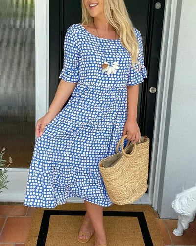 VINCENTIA | SPOTTED RELAXED MIDI - Isla Rose Sydney