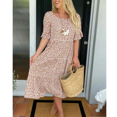 VINCENTIA | SPOTTED RELAXED MIDI - Isla Rose Sydney