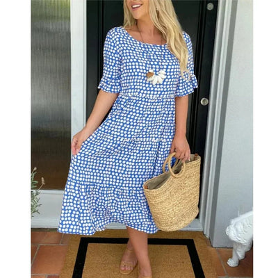 VINCENTIA | SPOTTED RELAXED MIDI - Isla Rose Sydney