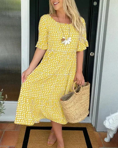VINCENTIA | SPOTTED RELAXED MIDI - Isla Rose Sydney